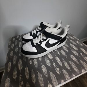 Nike Kids Black and White Panda Sneakers
